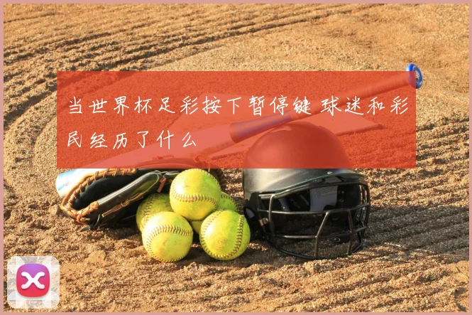 当世界杯足彩按下暂停键 球迷和彩民经历了什么