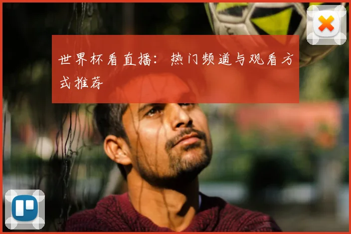 世界杯看直播：热门频道与观看方式推荐